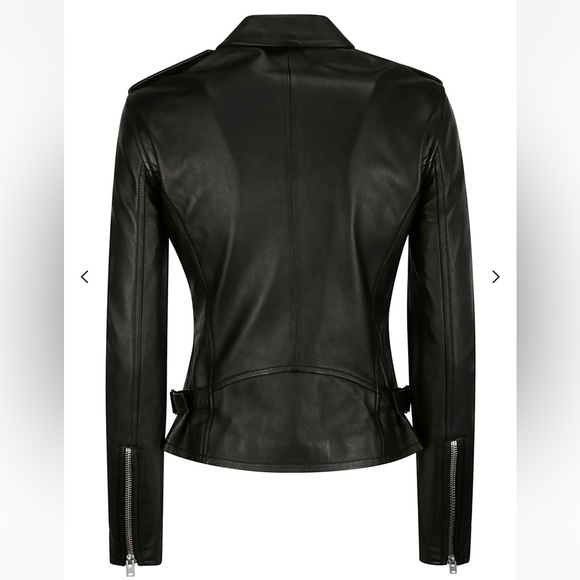 IRO Newhawn Leather Jacket - Picture 7 of 12